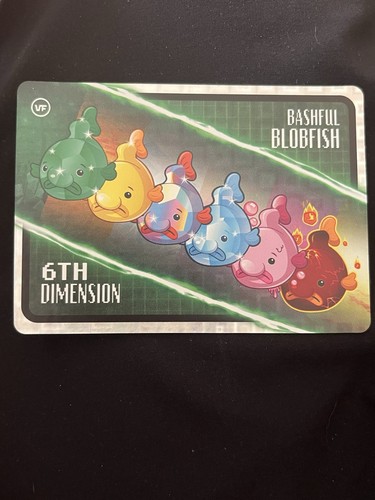 2026 VeeFriends Super Stickers Spectacular Series Bashful Blobfish 6th Dimension