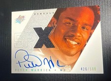 Peter Warrick 2000 SPx RC Auto 426/500