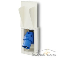 CEE EINSPEISESTECKER WOHNMOBIL CARAVAN CAMPING WOHNWAGEN RECHTECKIG 16A