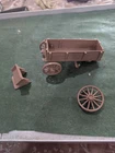 Marx  Playset Custers Last Stand Wagon Tan
