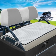 YOKYHOM Golf Cart Seat Covers, Universal Fit Golf Cart Seat Towel Blanket with A