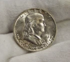 1951 US Franklin Halves 50c Nice Unc