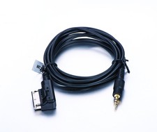 AUX Media Interface Cable Compatible with Mercedes Benz 120cm, Black