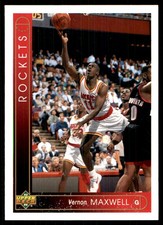 Vernon Maxwell 1993-94 Upper Deck #272 Houston Rockets NBA READ FREE SHIPPING