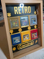 Retro Bilderrahmen für Gameboyspiele z.B. Pokemon Editionen