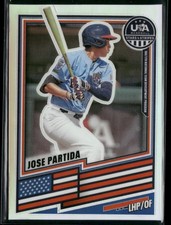 2026 Panini  USA Baseball #67 Jose Partida Base Prizms Silver