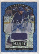 2020-21 Allure Rookie Blue Line Jerseys 49/75 Timothy Liljegren #89 Auto 0ma5