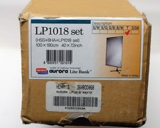 Aurora LiteBank LP1018 Set Light Panel 100x 180cm Translucent NIB