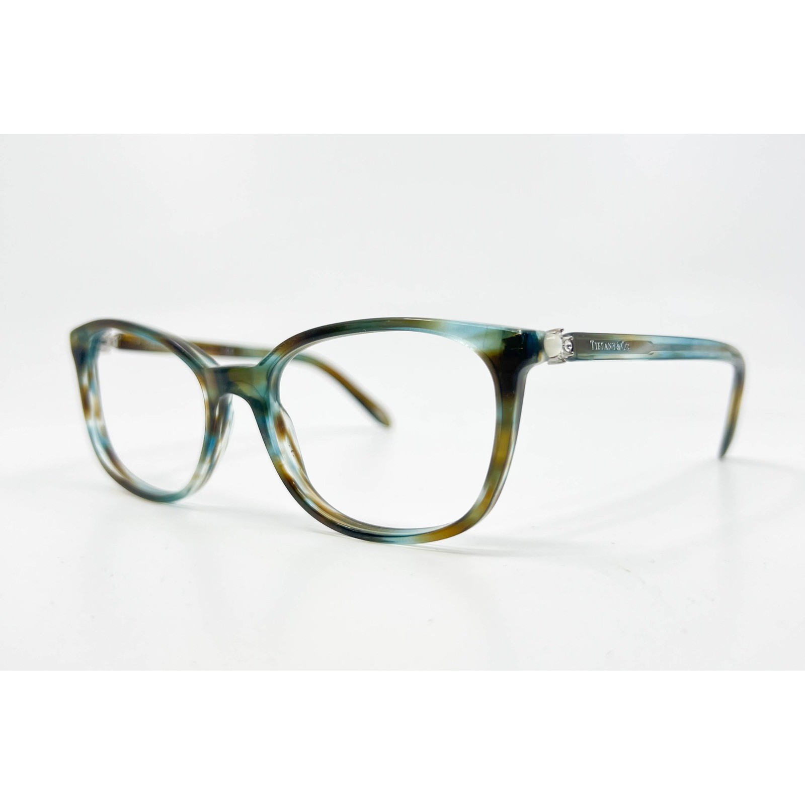 Tiffany & Co Eyeglass Frames Women Blue Brown TF 2109-H-B 8124 51-17-140