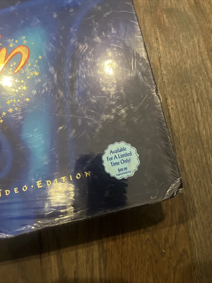 Disney Aladdin Deluxe Collector’s VHS Box Set 1993 NEW SEALED Limited Edition Foto 4 de 4