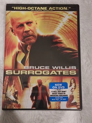 Factory Sealed Surrogates - DVD Bruce Willis Widescreen Alternate Ending