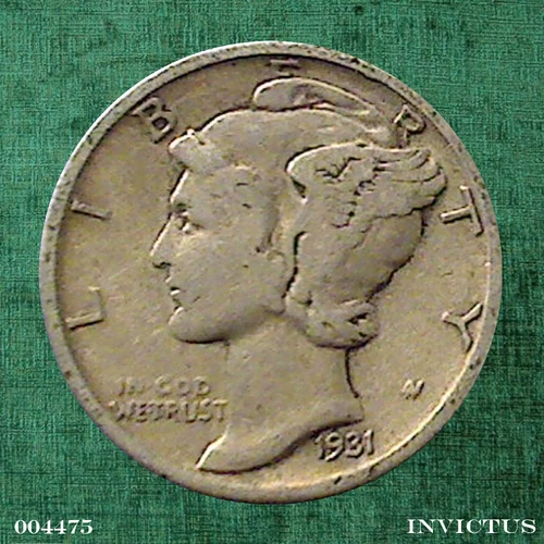 1931-S Mercury Dime (Circulated) Scarce Issue ~ Grade: Fine