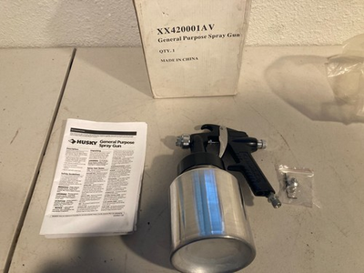 #ad Husky General Purpose Spray Gun Model XX420001AV $24.99