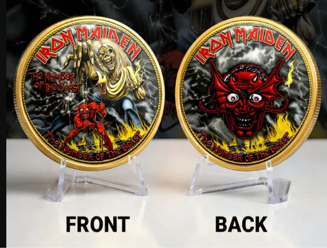 2026 Iron Maiden HOT Commemorative Coin
