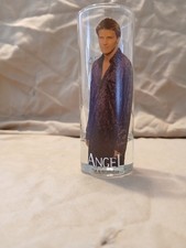 Vintage 1999 Buffy the Vampire Slayer Double Shot Glass Angel Clear
