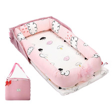 Baby Lounger for Newborns Infants 0 24 Months, 100 Cotton Breathable Infant S