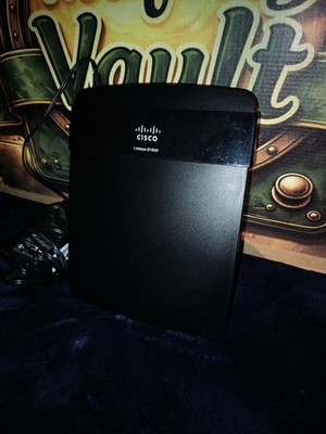 Linksys E1500 300 Mbps 4-Port 10/100 Wireless N Router Tested Works   
