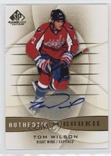 2013-14 SP Game Used Edition Authentic Rookies Gold Tom Wilson #117 Auto 0ol8