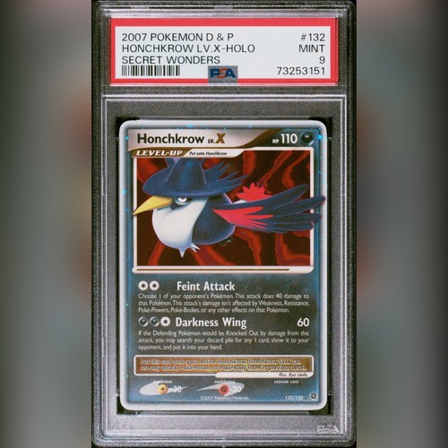 Honchkrow LV.X graded PSA 9 for sale on eBay