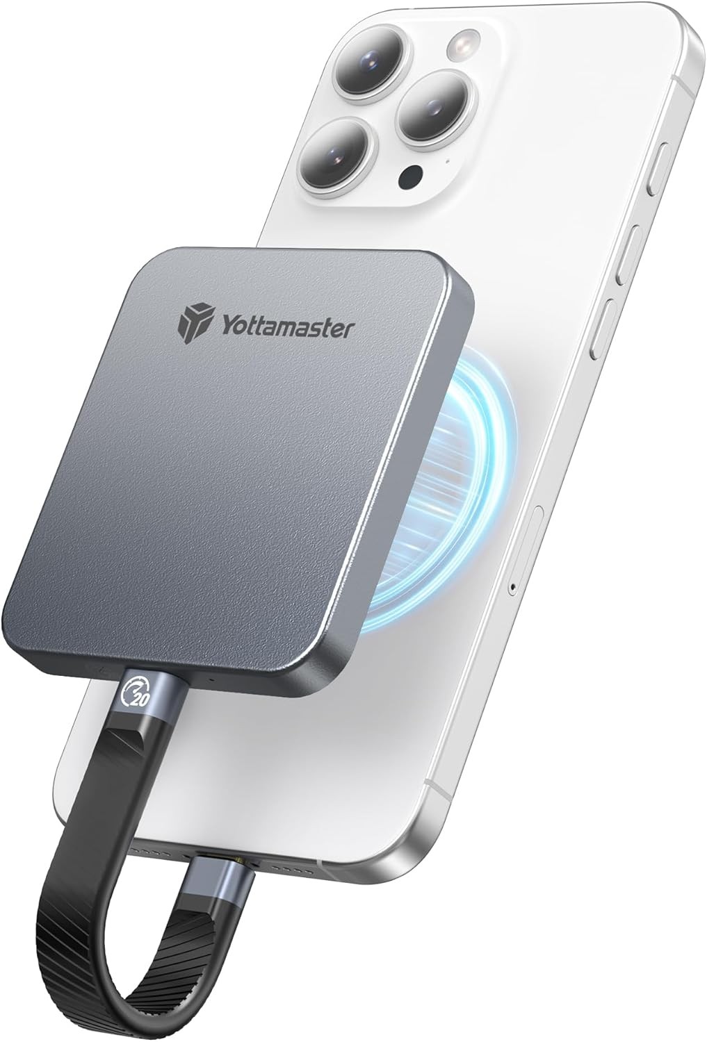 SSD Externo Magnético USB 3.2 Gen 2x2 2000MB/s Portátil SSD 512GB/1TB/2TB