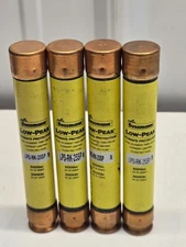 COOPER BUSSMAN 25 AMP FUSE 600 VAC LPS-RK-25SP Lot Of 4 NEW h8