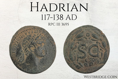 Hadrian | Antioch | 117-138 AD | Roman Provincial Bronze Coin | S C