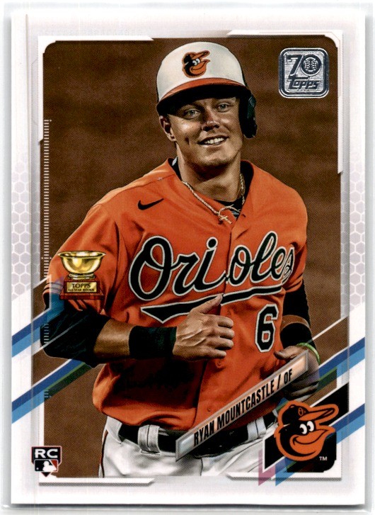 2021 Topps #143a Ryan Mountcastle Baltimore Orioles