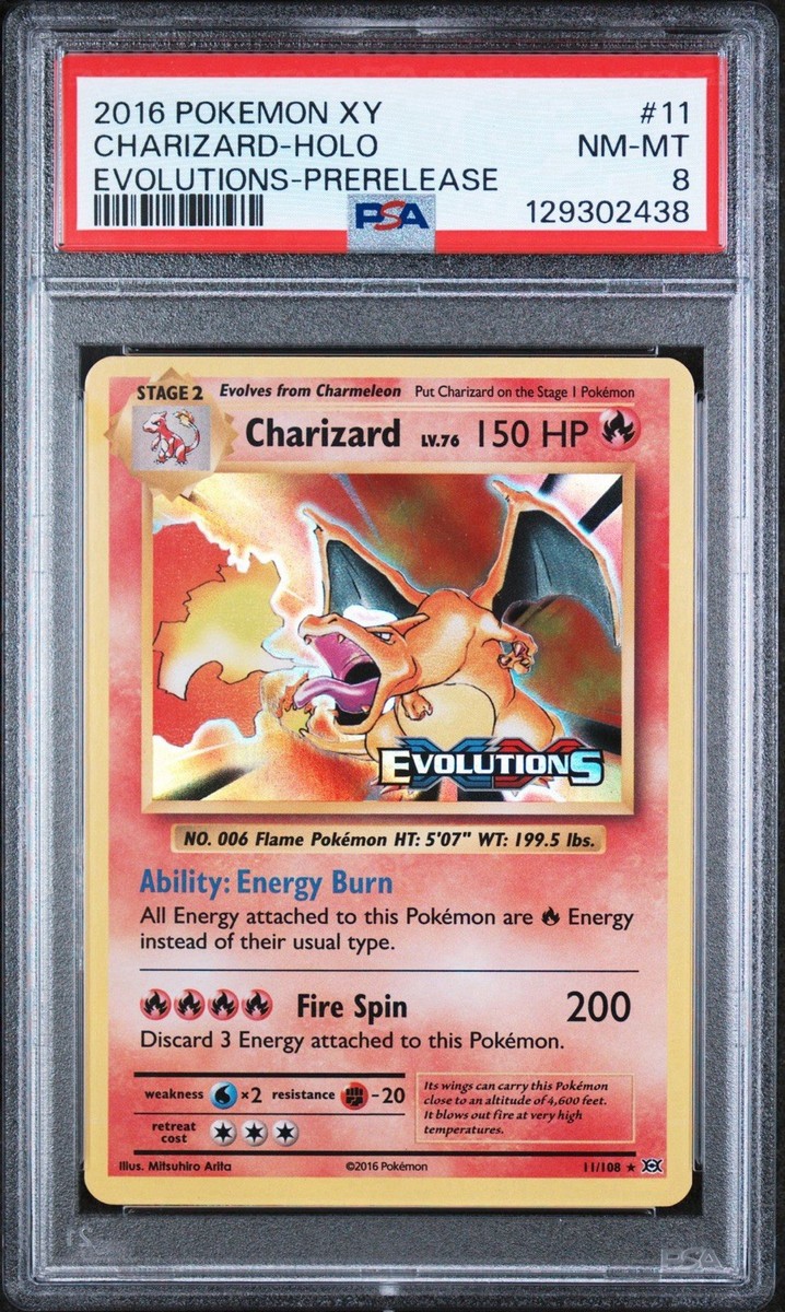 Charizard (XY Evolutions Prerelease) 11/108 XY Holo for sale