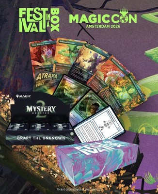 MTG Magic the Gathering Secret Lair Festival in a Box Amsterdam