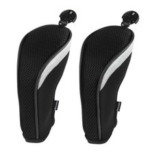 Pack of 2 All The Same Size Mesh Golf Hybrid Club Head Covers with Dial No....