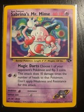 Pokemon Sabrina's Mr. Mime Gym Challenge 59/132 Unlimited Lightly Played on eBay