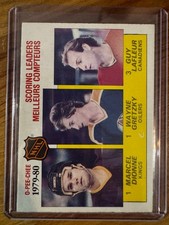 1980-81 O-Pee-Chee #163 Wayne Gretzky/Dionne/Lafleur EXMT+! Great Condition OPC