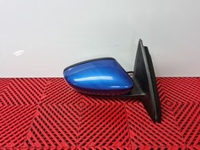 SKODA RAPID WING MIRROR DRIVER RIGHT MK1 2012-2019 BLUE MANUAL FOLD 5JC857408E