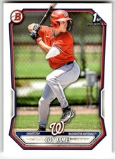 2026 Bowman #BP-33 Coy James Prospects Washington Nationals Baseball 1st