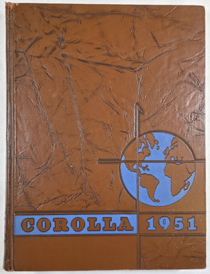 1951 University Alabama Corolla Yearbook Annual College Tuscaloosa Emory Folmar