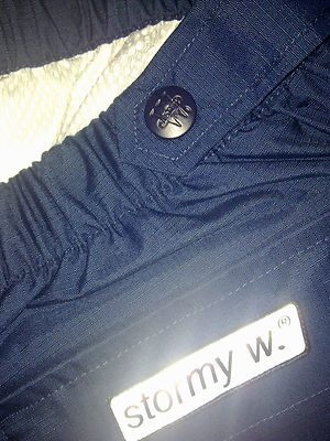 SKIHOSE--SKATE stormy w.° wind&weather wear classic W34/L32 Multifunktions w.NEU