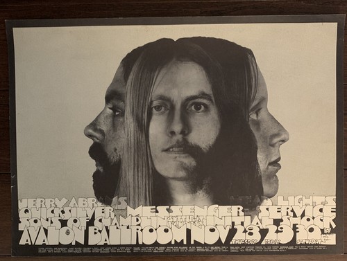 Family Dog Avalon Ballroom FD 147 Quicksilver Original 1968 Poster