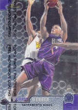 1998-99 Topps Finest Protector Basketball Chris Webber Sacramento Kings #101 