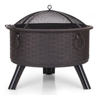 Homebeez Steel Charcoal Fire Pit on sale Homebeez Steel Charcoal Fire Pit on sale