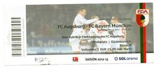 Ticket BL FC Augsburg - Bayern München 2012/13