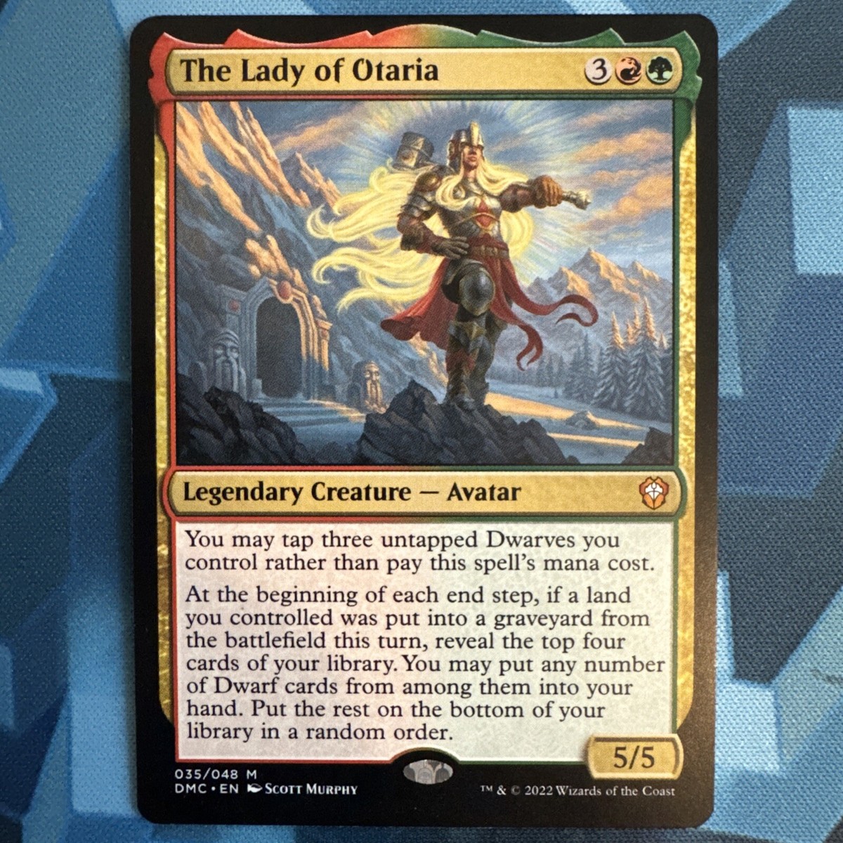 mtg dominaria united most valuable cards The Lady of Otaria Commander: Dominaria United #35 MTG NM DMC