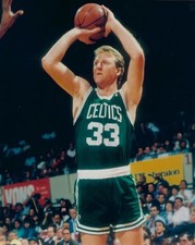 LARRY BIRD 8X10 PHOTO BOSTON CELTICS BASKETBALL NBA COLOR