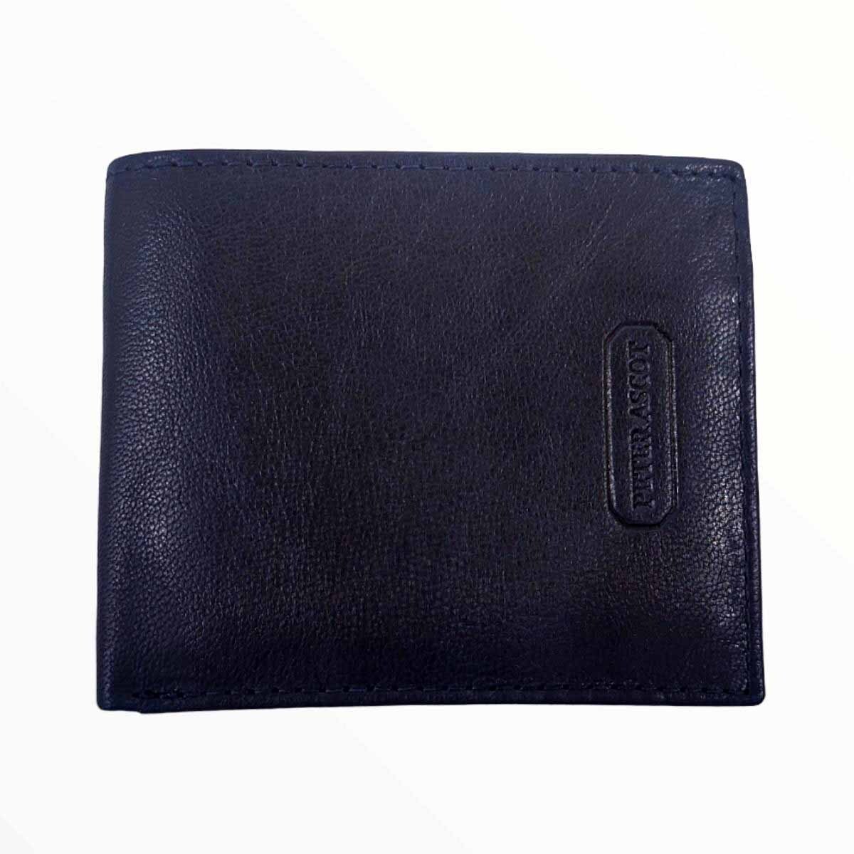 Portafoglio Uomo Ragazzo Slim In Pelle Portamonete Carte Credito Foto Banconote