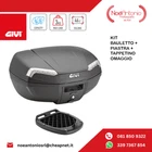BAULETTO GIVI E46NT MONOLOCK TECH RIVIERA TOPCASE + TAPPETINO + PIASTRA 46 L