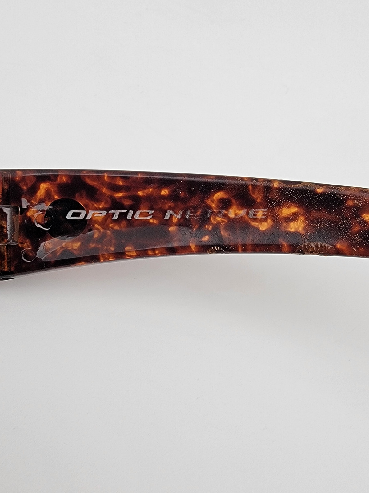 Optic Nerve Wiggins Tortoise Frame Brown Lens Wra… - image 10