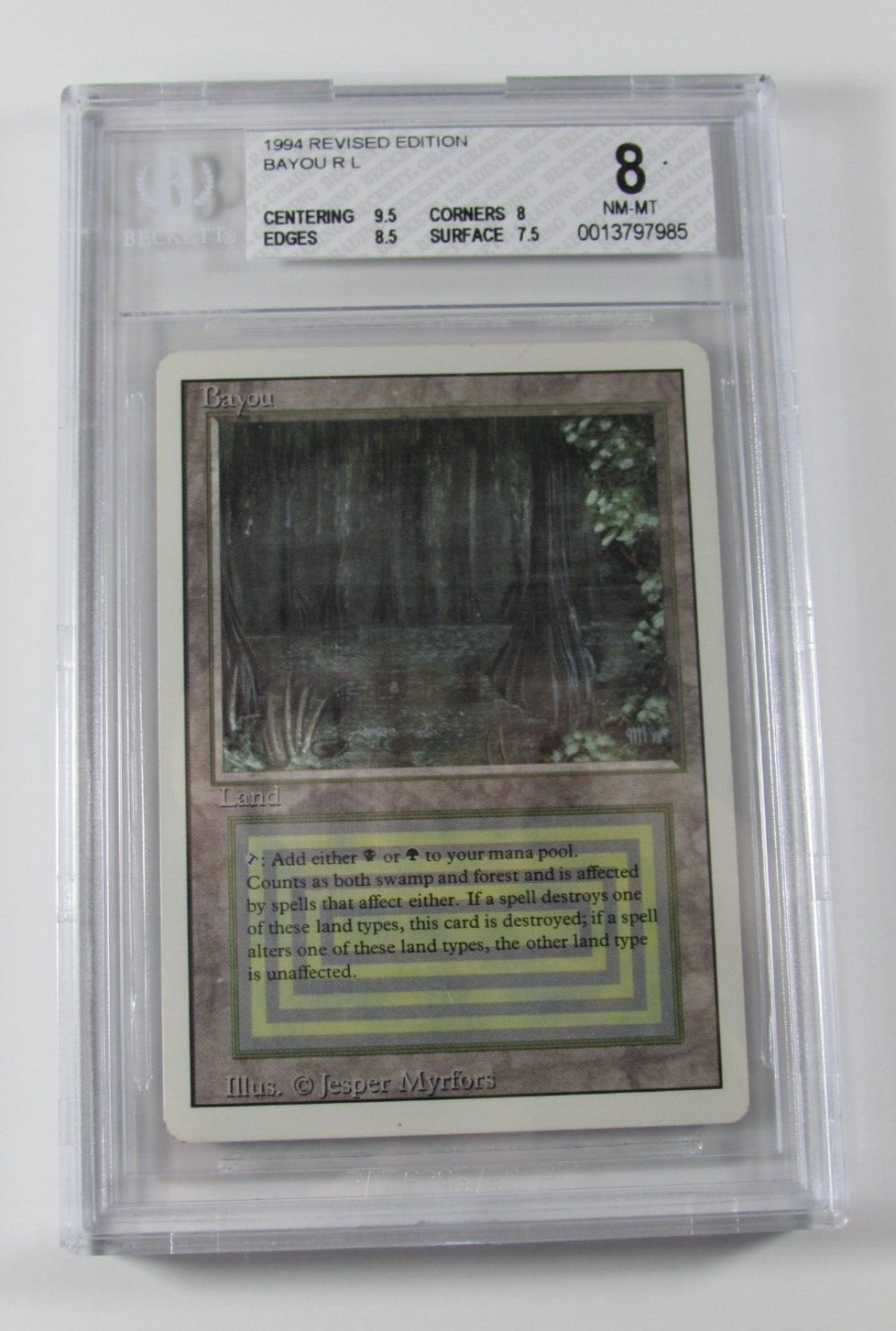 マジック：ザ・ギャザリング Bayou 3ED EN BGS9.5 Bayou 3ED EN BGS9.5 【公式通販】