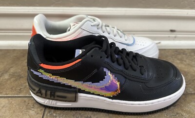 Nike Air Force Shadow SE Mismatch Multicolors Women’s Sz SALE SAMPLE 
