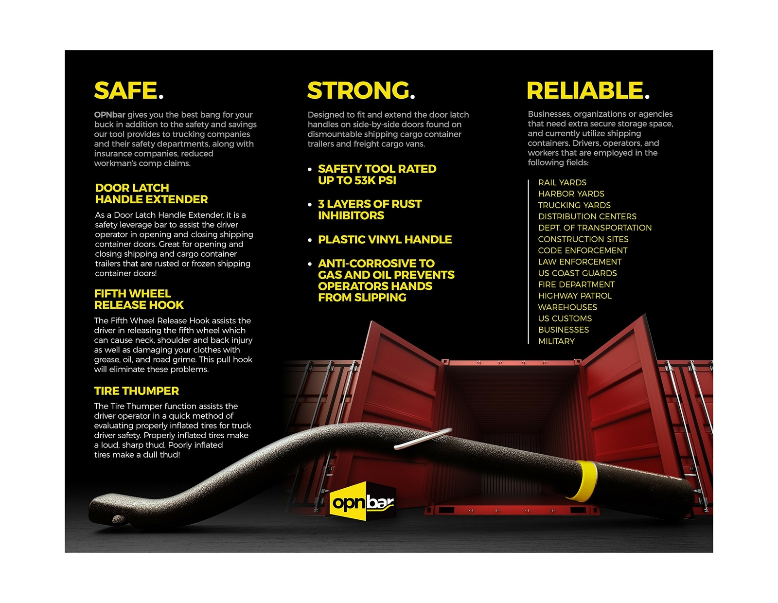 Shipping Container Safety International 6f706e626172 OPNBar Shipping