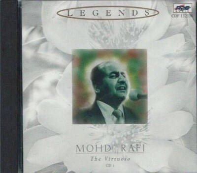 Legends - Mohd Rafi - The Virtuoso  CD 1 Bollywood Hindu Film VGC LOOK!!!