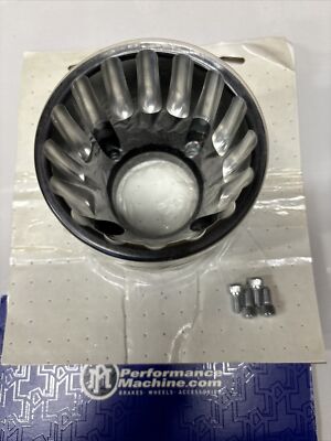 PERFORMANCE MACHINE EXHAUST TIP ''CLEAN CUT'' FOR SCREAMIN' EAGLE 4'' CHROME HARLEY